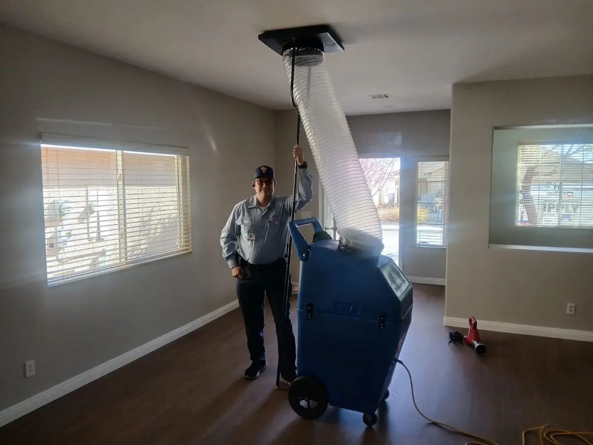 Professional Dryer Vent Cleaning work inside a Grayson Valley home